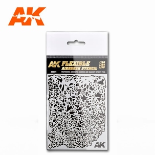 AK Flexible Airbrush Stencil 1/20 1/24 /1/35