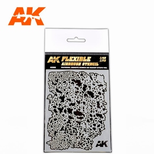 AK Flexible Airbrush Stencil 1/48 1/72