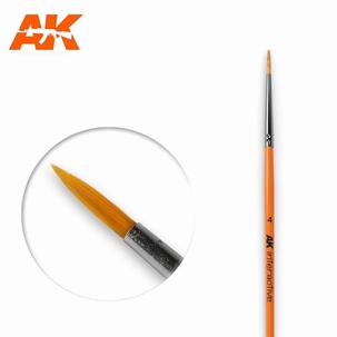 AK Round Brush Synthetic 4 AK605