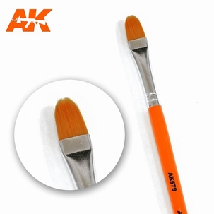 AK Rounded Synthetic Brush AK579