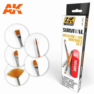 AK Survival Weathering Brush set AK663