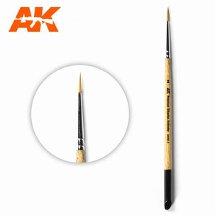 AK Premium Siberian Kolinsky Brush 2