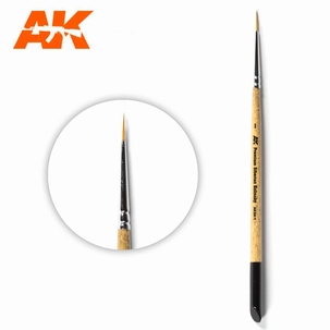 AK Premium Siberian Kolinsky Brush 1