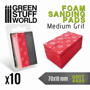 GSW Foam Sanding Pads Grit 600