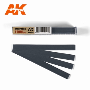 AK Sandpaper Strips Wet Grit 1000