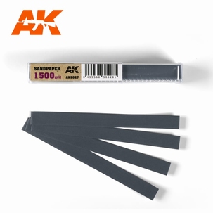 AK Sandpaper Strips Wet Grit 1500