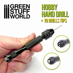 GSW Hand Drill + 10 Drills