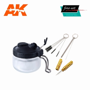 AK Airbrush Cleaning Station Set