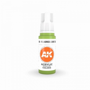 AK Acryl 3GEN FLUORESCENT GREEN – STANDARD
