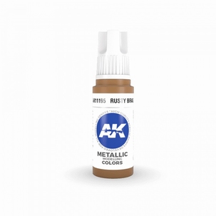 AK Acryl 3GEN RUSTY BRASS – METALLIC