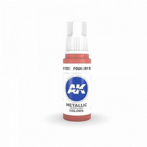 AK Acryl 3GEN FOUNDRY RED – METALLIC
