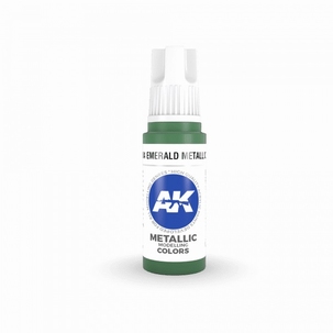 AK Acryl 3GEN EMERALD METALLIC GREEN – METALLIC