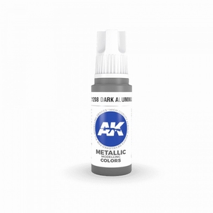 AK Acryl 3GEN DARK ALUMINIUM – METALLIC