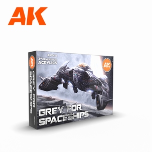 AK 3rd Generation Set Grey For Spaceshis
