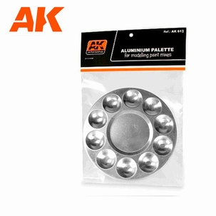 AK Ten Wells Tray (rond Aluminium)