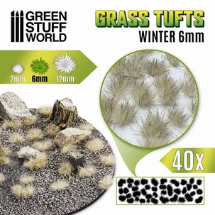 GSW Grass Tufts 6mm Winter