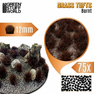 GSW Grass Tufts 12mm Burnt Brown