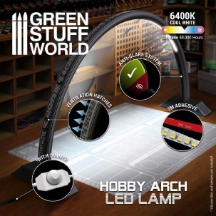 GSW Hobby Arch LED Lamp - Darth Black