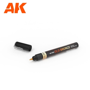 AK Metallic Liquid Marker Old Bronze