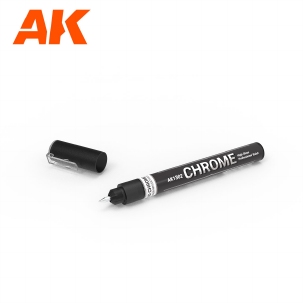AK Metallic Liquid Marker Chrome