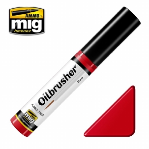 Ammo Mig Oilbrusher Red