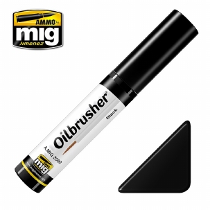 Ammo Mig Oilbrusher Black