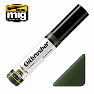 Ammo Mig Oilbrusher Dark Green