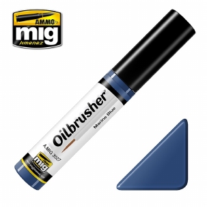 Ammo Mig Oilbrusher Marine Blue