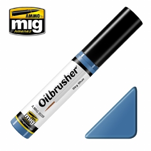 Ammo Mig Oilbrusher Sky Blue