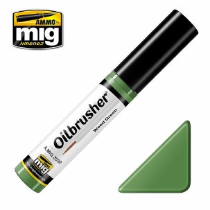 Ammo Mig Oilbrusher weed Green