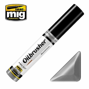 Ammo Mig Oilbrusher Almuminium