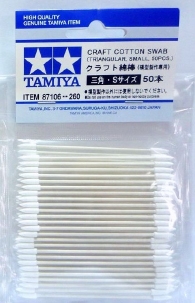Tamiya Craft Cotton Swab Triangular Small