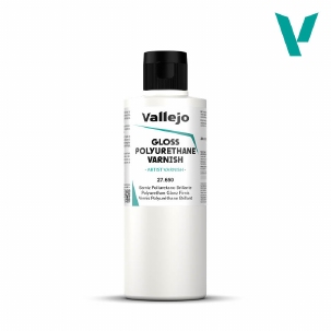 Vallejo Polyurethane Varnish Gloss 200 ml.