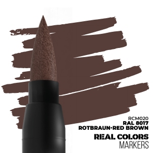 AK Real Colors Marker Rotbrown Red Brown RAL 8017