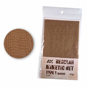AK Camouflage Net Type 1 Sand