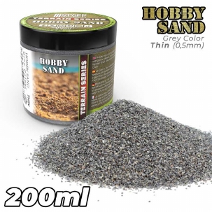 GSW Thin Hobby Sand - Dark Grey