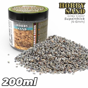 GSW Extra Thick Hobby Sand - Dark Grey