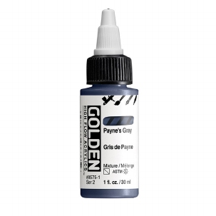 Golden High Flow Payne's Grey Opaque 8575-1