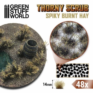 GSW Thorny Spiky Skrub Burnt Hay