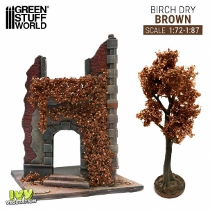 GSW Ivy (klimop) Birch Dry Brown Small
