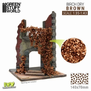 GSW Ivy (klimop) Birch Dry Brown Large