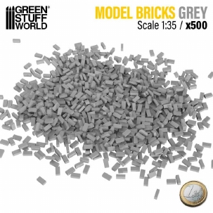 GSW Miniature Bricks Grey 1/35