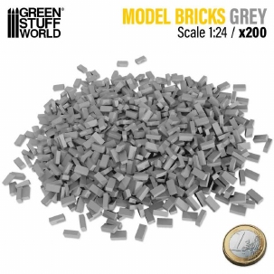 GSW Miniature Bricks Grey 1/24