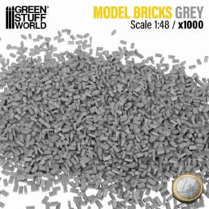 GSW Miniature Bricks Grey 1/48