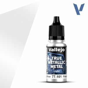 Vallejo True Metallic Metal Light Sterling Silver 77101