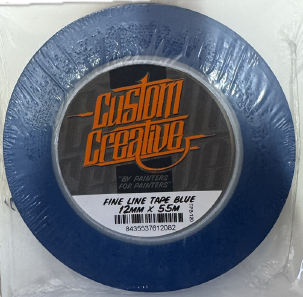 Custom Creative Blue Tape 12mm