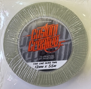 Custom Creative Olive Tape 12mm