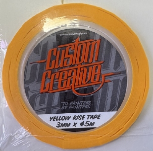 Custom Creative Yellow Rice Tape 3mm
