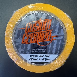 Custom Creative Yellow Rice Tape 12mm