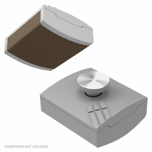 GSW Hand sandpaper holder - Curved